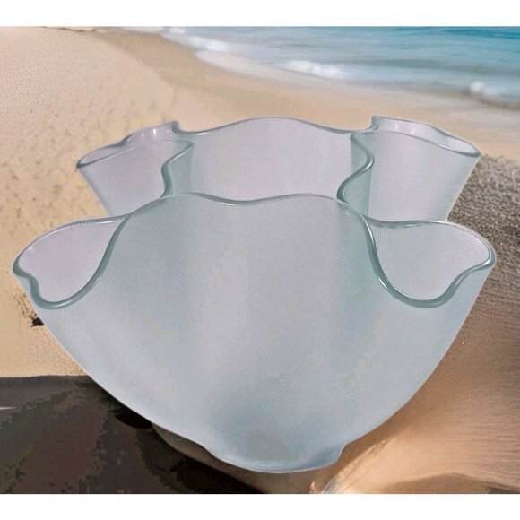 Mouth-Blown CARTOCIO Vase Fontana by Pietro Chiesa 1932 Italy large Size - Picture 1 of 16